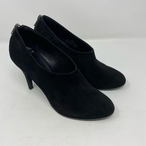 J. CREW Bronson Black Suede Ankle Booties 8